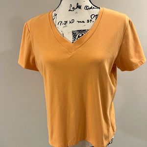 Talbots Orange Top